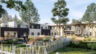 Ehpad Investissement Le Domaine de L'Echeneau par Emera